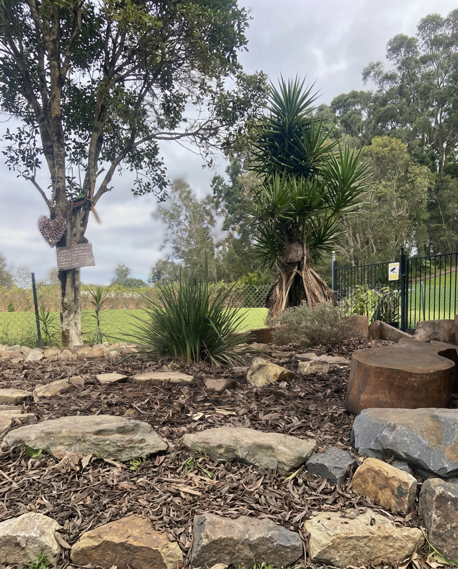 Children in the Green Earth Kids garden
